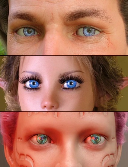 Ultimate Eyes for Genesis 8 › daz studio