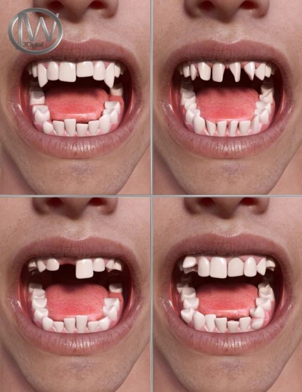 Teeth Master Control for Genesis 8 Male › daz studio