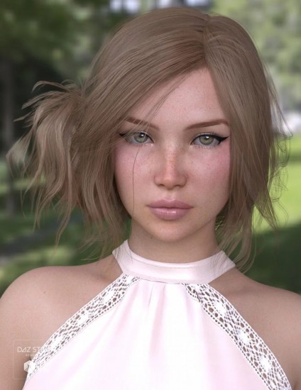Audrina Hair 2 for Genesis 3 and 8 Female(s) › daz studio