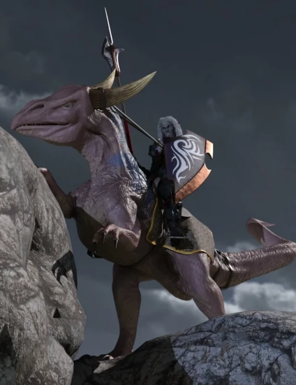 The Riding Drake › daz studio