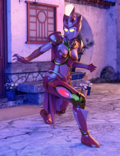 ZhuQue - The Red Phoenix Outfit for Genesis 8 Female(s) › daz studio