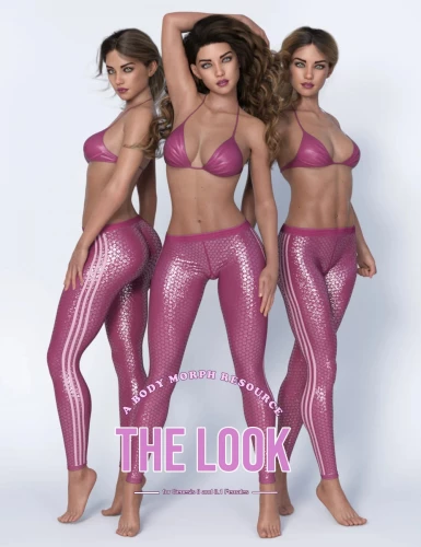 The Look HD Body Morph Resource for Genesis 8 and 8.1 Female › daz studio