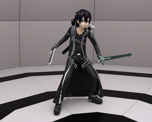 Kirito for G8M and G8.1M › daz studio