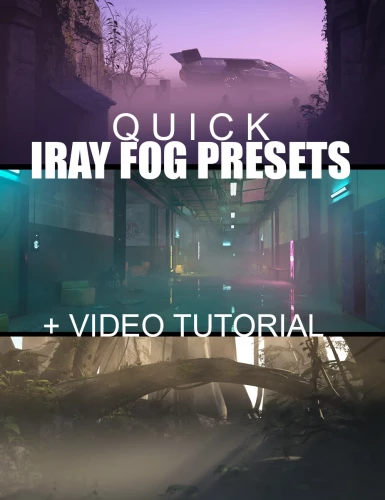 Quick Iray Fog Presets and Video Tutorial › daz studio