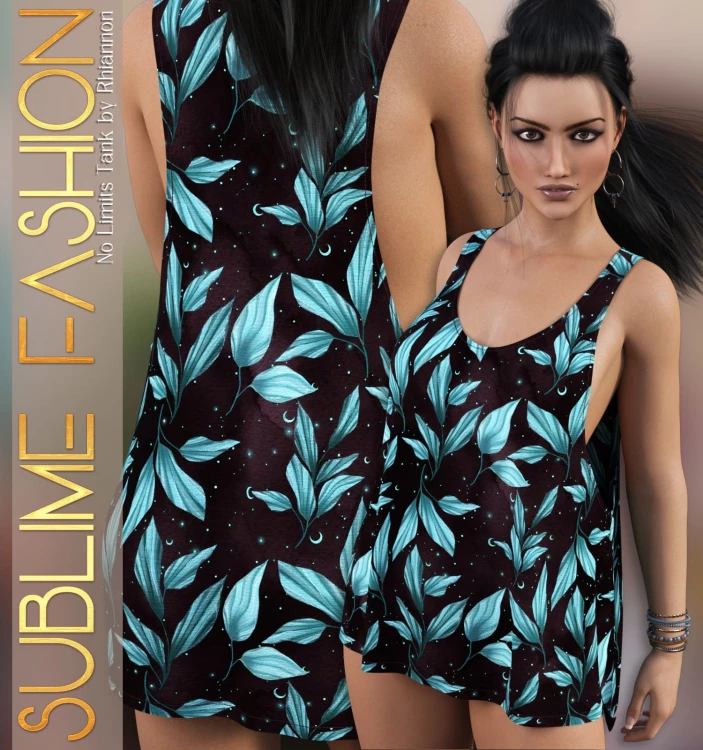 Sublime Fashion for No Limits Tank › daz studio