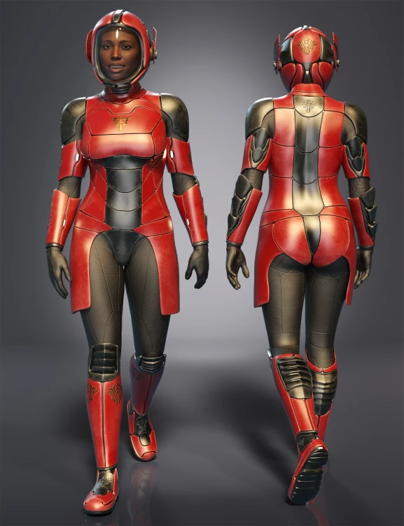 Trogan Suit for Genesis 9 › daz studio