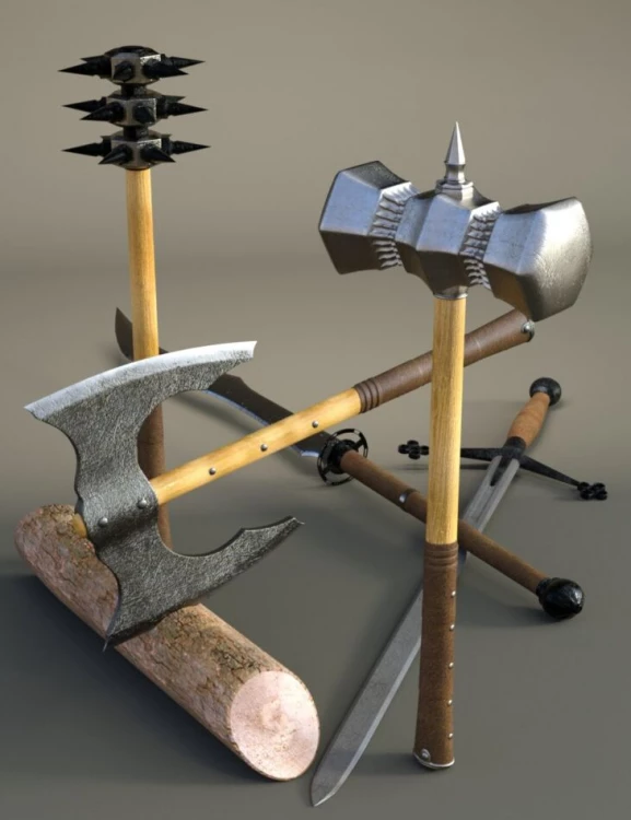 Billy Rocks Weapons Arty’s Brute 8 Weapons › daz studio