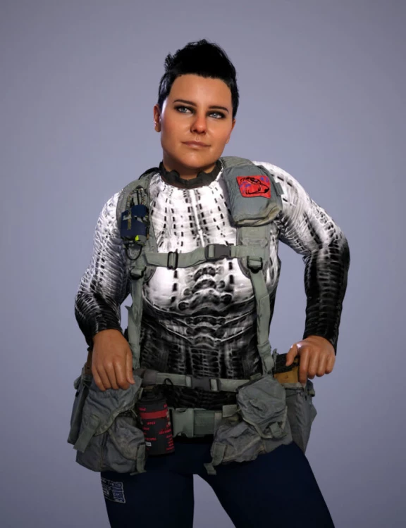 Shadowcore Iskra » SHADOWCORE Daz 3D models модели для daz studio