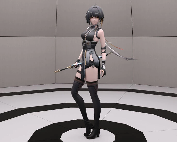 Shadowcore Wuthering Waves » SHADOWCORE Daz 3D models модели для daz studio