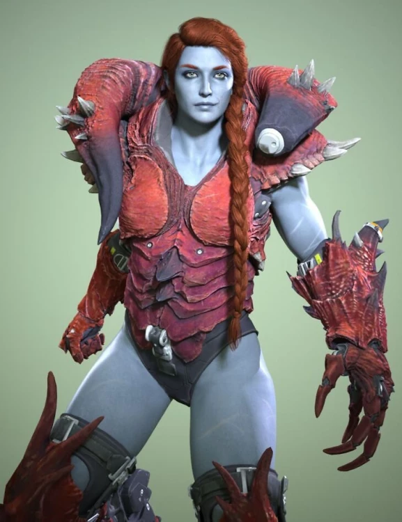Shadowcore Lady Hellbender » SHADOWCORE Daz 3D models модели для daz studio