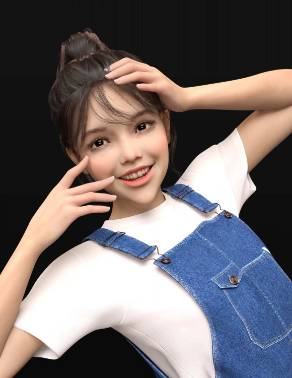 LDX Joy Character Morph for Genesis 8 Female › daz studio
