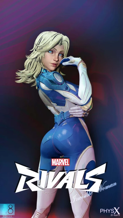 Marvel Rivals – Invisible Woman G8F › daz studio