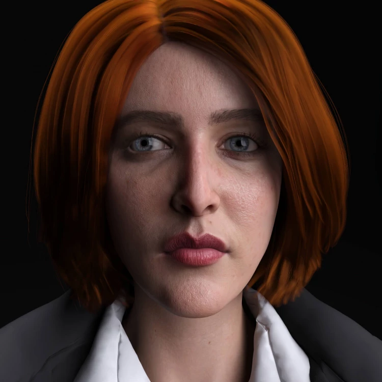 D. Scully 9 for G9 + MS FBI Agent Suit › daz studio