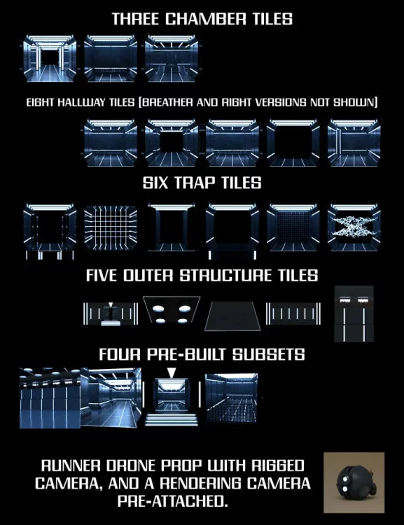 Bundle – Runner Labyrinth Builder › daz studio