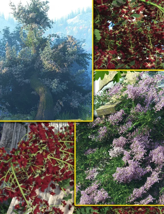 Scatters – Rambling Roses – With Ultra Scatter 2 Presets › daz studio
