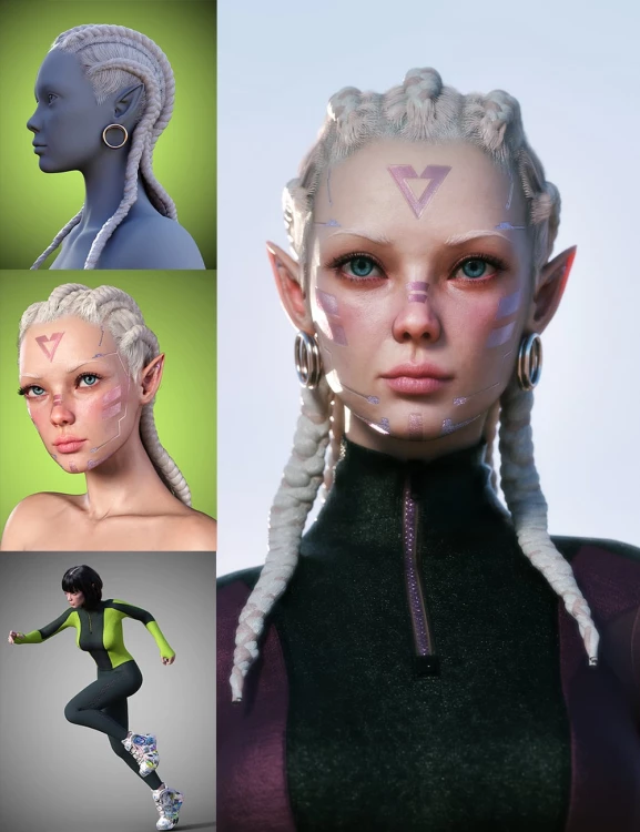 genesis9 » SHADOWCORE Daz 3D models модели для daz studio